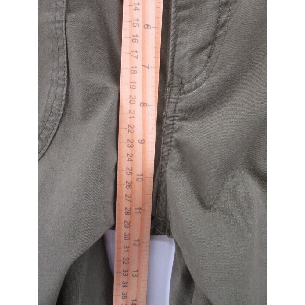Lauren Ralph Laure Pants 14 Chino Khakis Belted Pockets Crop * - Picture 4 of 10
